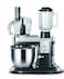 3 in 1 Stand Mixer Food Processor, 6.5L Stainless Steel Mixing Bowl with 1.5L Blender &amp; 0.8L Chopper, Dough Kneader, Cake Mixer, Meat Grinder, 6-Speed Kitchen Machine