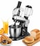 3 in 1 Stand Mixer Food Processor, 6.5L Stainless Steel Mixing Bowl with 1.5L Blender &amp; 0.8L Chopper, Dough Kneader, Cake Mixer, Meat Grinder, 6-Speed Kitchen Machine