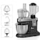 Multifunction Kitchen Machine 3 in 1, 6.5L Stand Mixer with Blender &amp; Chopper, Electric Dough Mixer, Cake Maker, Meat Grinder, Stainless Steel Bowl, 6 Speeds with Pulse Function