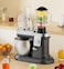 Multifunction Kitchen Machine 3 in 1, 6.5L Stand Mixer with Blender &amp; Chopper, Electric Dough Mixer, Cake Maker, Meat Grinder, Stainless Steel Bowl, 6 Speeds with Pulse Function