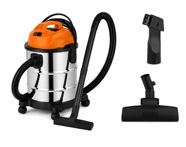 Wet & Dry Vacuum Cleaner 30L 2500W – Stainless Steel Drum Shop Vac with Powerful Motor, Blower Function & Multi-Surface Cleaning for Home, Office, Garage, Car & Workshop