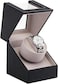 Orixa Automatic Watch Winder Box for Mechanical Watches – Self Winding Watch Display Case with Quiet Motor, Dustproof Acrylic Cover, Dual Power Battery & AC Adapter, Luxury Watch Storage