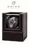 Orixa Automatic Watch Winder Box for Mechanical Watches – Self Winding Watch Display Case with Quiet Motor, Dustproof Acrylic Cover, Dual Power Battery & AC Adapter, Luxury Watch Storage