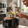 5L Multi-Function Electric Rice Cooker 850W, Automatic Cooking Pot with Preset Function Control, Keep Warm, Non-Stick Inner Pot &amp; Steamer for Rice, Soup &amp; Meals