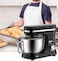 1200W Stand Mixer 5L Stainless Steel Bowl, 8-Speed Electric Food Mixer with Dough Hook, Whisk & Beater for Baking, Kneading and Cooking