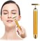 Energy Beauty Bar Electric Facial Roller &ndash; Waterproof Anti-Wrinkle Massager for Face, Neck &amp; Cheeks &ndash; Battery-Powered Skin Tightening &amp; Lifting Tool 
