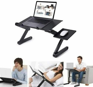 Smart Laptop T8 Cooling Pad with Dual Fans &ndash; Large Size, Enhanced Cooling, Ergonomic Design, Compatible with 12-17&rdquo; Laptops &ndash; Includes Mouse &amp; Keyboard