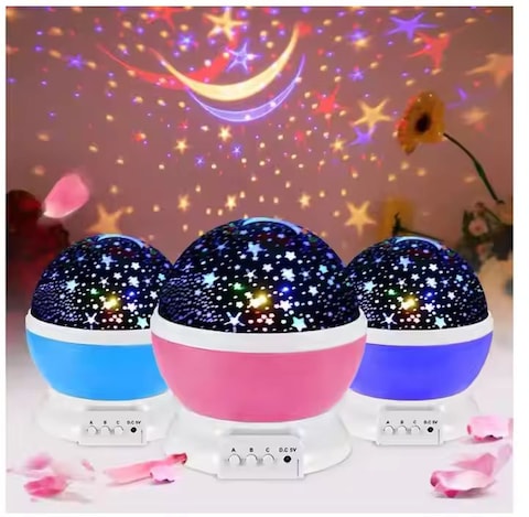Children&rsquo;s Bedroom RGB Sky Star Projector Night Light  Color Changing LED Light for Birthday Gifts, Party Decorations, &amp; Cozy Atmosphere Perfect for Kids&rsquo; Rooms