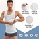 Men's Slimming Compression Vest Body Shaper Tank Top - Tummy Control Shirt  Control Underwear Moobs Binder