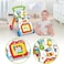 Baby Walker Learning Trolley for 1+ Year Old - Adjustable Speed Musical Walking Training Car Toy