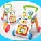 Baby Walker Learning Trolley for 1+ Year Old - Adjustable Speed Musical Walking Training Car Toy