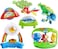 Rainforest Jumperoo Baby Walker Bouncer - Interactive Rocking Chair with Discovery Center, Lights &amp; Sounds