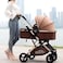 Cool Berry Lightweight Travel Stroller &ndash; Compact Folding Umbrella Stroller with Multi-Position Reclining Seat, Pop-Up Sun Visor, All-Terrain Wheels 
