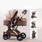 Cool Berry Lightweight Travel Stroller &ndash; Compact Folding Umbrella Stroller with Multi-Position Reclining Seat, Pop-Up Sun Visor, All-Terrain Wheels 
