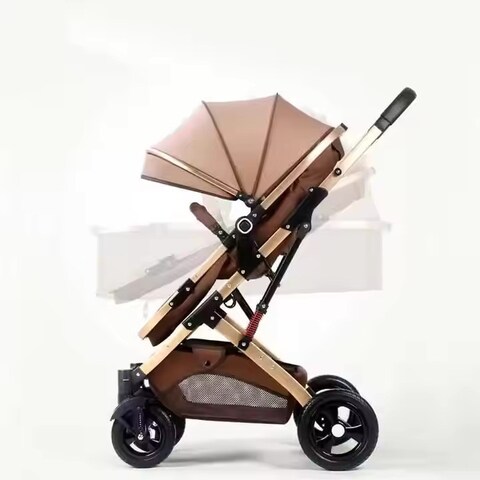 Cool Berry Lightweight Travel Stroller &ndash; Compact Folding Umbrella Stroller with Multi-Position Reclining Seat, Pop-Up Sun Visor, All-Terrain Wheels 
