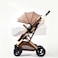 Cool Berry Lightweight Travel Stroller &ndash; Compact Folding Umbrella Stroller with Multi-Position Reclining Seat, Pop-Up Sun Visor, All-Terrain Wheels 
