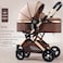 Cool Berry Lightweight Travel Stroller &ndash; Compact Folding Umbrella Stroller with Multi-Position Reclining Seat, Pop-Up Sun Visor, All-Terrain Wheels 

