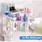 Adjustable Spice Shelf Organizer &ndash; Multi-Use Kitchen Spice Rack, Makeup &amp; Cosmetics Counter Stand, Bathroom Organizer with Sturdy Construction