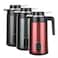 Stainless Steel Electric Kettle, Double Wall Insulated Thermos Kettle, 1.7L Fast Boil, BPA-Free, Cool-Touch, Auto Shut-Off &amp; Boil-Dry Protection for Tea &amp; Coffee
