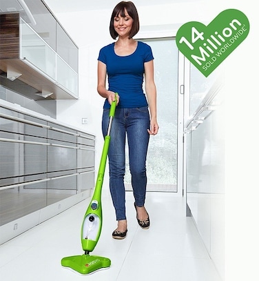 Steam Mop &amp; Handheld Steam Cleaner, 10-in-1 Multipurpose Floor Steamer for Hardwood, Tile, Grout, Upholstery &amp; Carpet, Chemical-Free Deep Cleaning.