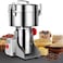 Electric Grain Grinder   High-Speed Stainless Steel Powder Grinder for Home &amp; Commercial Use   Multi-Purpose Mill for Coffee Beans, Nuts, Herbs, Spices, Grains