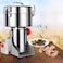 Electric Grain Grinder   High-Speed Stainless Steel Powder Grinder for Home &amp; Commercial Use   Multi-Purpose Mill for Coffee Beans, Nuts, Herbs, Spices, Grains