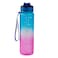 1L Motivational Water Bottle &ndash; Eco-Friendly Tritan Plastic, BPA-Free, Recyclable, Leakproof, Time Marker, Sports &amp; Gym Hydration for Fitness, Travel, Office
