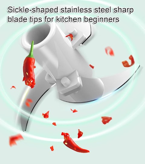 Mini Wireless Food Chopper &ndash; USB Rechargeable Electric Garlic &amp; Vegetable Grinder, 250ML Portable Meat Processor for Nuts, Ginger, Chili, Baby Food