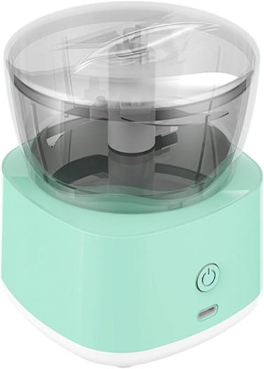Mini Wireless Food Chopper &ndash; USB Rechargeable Electric Garlic &amp; Vegetable Grinder, 250ML Portable Meat Processor for Nuts, Ginger, Chili, Baby Food