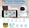2.4G/5G Dual-Band WiFi Surveillance Camera &ndash; 1080P FHD Wireless IP Security Camera, 360&deg; Pan/Tilt, Auto Tracking, Night Vision, Motion Detection, Two-Way Audio