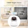 2.4G/5G Dual-Band WiFi Surveillance Camera &ndash; 1080P FHD Wireless IP Security Camera, 360&deg; Pan/Tilt, Auto Tracking, Night Vision, Motion Detection, Two-Way Audio