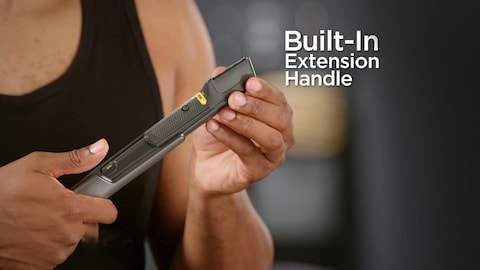أداة قص الشعر القابلة لإعادة الشحن والمضاءة من Titanium Trim PRO وماكينة تشذيب الجسم - ماكينة تشذيب دقيقة للرجال والنساء والجنسين، ماكينة تشذيب كهربائية لاسلكية