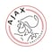 Ajax Amsterdam Shield Wall Sticker &ndash; Premium Vinyl Decal for Home, Office, and Sports Room Decor &ndash; High-Quality Removable Wall Art for Ajax Fans
