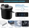 Electric Air Pump for Air Mattress - High-Powered Portable Inflator/Deflator with 3 Nozzles for Air Beds, Pool Floats, Inflatable Boats, Sleeping Bags