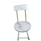Portable Foldable Training Chair with Dining Table &ndash; Indoor &amp; Outdoor Seating for Events, Camping, Office &amp; Home &ndash; Lightweight, Sturdy &amp; Space-Saving Design
