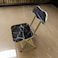 Portable Training Chair with Foldable Dining Table &ndash; Lightweight, Space-Saving Set for Events, Camping, Outdoor Activities &amp; Home Use
