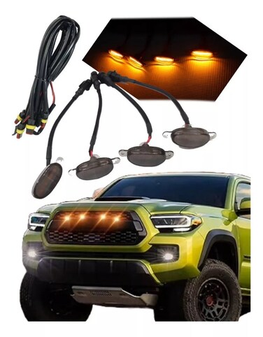 مصابيح التشغيل النهارية (DRL) – مصابيح قيادة LED عالية الوضوح للسيارات والشاحنات وسيارات الدفع الرباعي – ساطعة، موفرة للطاقة، مقاومة للماء، سهلة التركيب