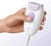 Braun Silk-&eacute;pil 3 SE 3170 Epilator for Women &ndash; 2-in-1 Long-Lasting Hair Removal with Massage Roller Head, Removes Hair at the Root, White/Purple
