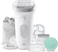 Braun Silk-&eacute;pil 7 SkinSpa 7-081 &ndash; All-in-One Wet &amp; Dry Epilator for Women, 40 MicroGrip Tweezers, Exfoliation Brush, Massage Pad, Wide Epilation Head,