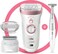 Braun Silk-&eacute;pil SES 9890 SensoSmart Wet &amp; Dry Epilator with 4 Extras &ndash; Trimmer, Pouch, Shaver, and Exfoliation Brush &ndash; Cordless Epilation for Smooth Skin &ndash; White
