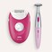 Braun Silk-&eacute;pil 3-420 Epilator for Long-Lasting Hair Removal, 20 Tweezers, Bikini Styler, Wet &amp; Dry Use, Smooth Skin for Up to 4 Weeks &ndash; White/Pink

