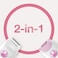 Braun Silk-&Eacute;pil 3270 Epilator for Long-Lasting Hair Removal, 20 Tweezers, 3 Extra Attachments, Wet &amp; Dry Use, Smooth Skin for Up to 4 Weeks &ndash; White/Pink
