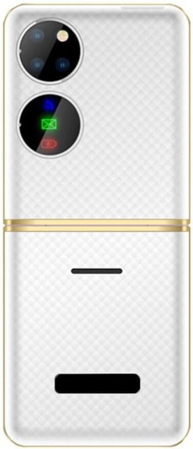 هاتف محمول صغير قابل للطي لكبار السن   شاشة 2.4 بوصة، 2G/3G GSM   هاتف محمول كبير الحجم لكبار السن مزود براديو FM، والاتصال الصوتي، والقائمة السوداء، والاتصال السريع