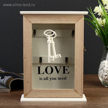 حامل مفاتيح خشبي للحائط – منظم مفاتيح بستة خطافات بتصميم ثقب المفتاح، حامل مفاتيح خشبي مثبت على الحائط بتصميم ريفي لديكور مدخل المنزل والمكتب