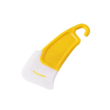 Cleaning Silicone Spatula Kitchen Scraper &ndash; Soft Blade Scraper Brush for Dirty Pots, Pans, Dishes &ndash; Non-Scratch, Heat-Resistant, Easy-to-Clean Silicone Utensils