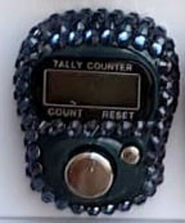 Mini Digital Hand Tally Counter &ndash; Finger Ring Electronic Counting Machine for Mantra Jap, Cricket Umpire, Scorekeeping, Meditation &amp; Daily Counting