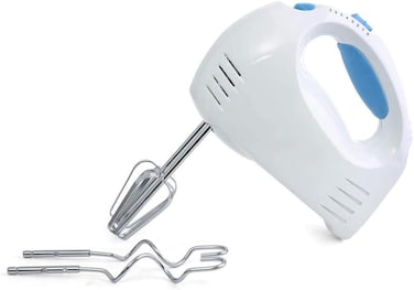 Hand Mixer Electric 150W &ndash; Lightweight Portable Kitchen Handheld Mixer with Beaters and Dough Hooks for Quick Mixing,  Dough Preparation
