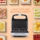 Stainless Steel Sandwich Maker &amp; Toaster &ndash; Electric Grill with Removable Non-Stick Plate for Easy Cleaning, Perfect for  Cooking