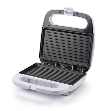 Stainless Steel Sandwich Maker &amp; Toaster &ndash; Electric Grill with Removable Non-Stick Plate for Easy Cleaning, Perfect for  Cooking