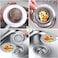 Kitchen &amp; Bathroom Sink Drain Strainer Screens - Stainless Steel Set of 3 - Durable, Rust-Resistant Mesh for Hair &amp; Fit for Kitchen &amp; Bathroom Sinks